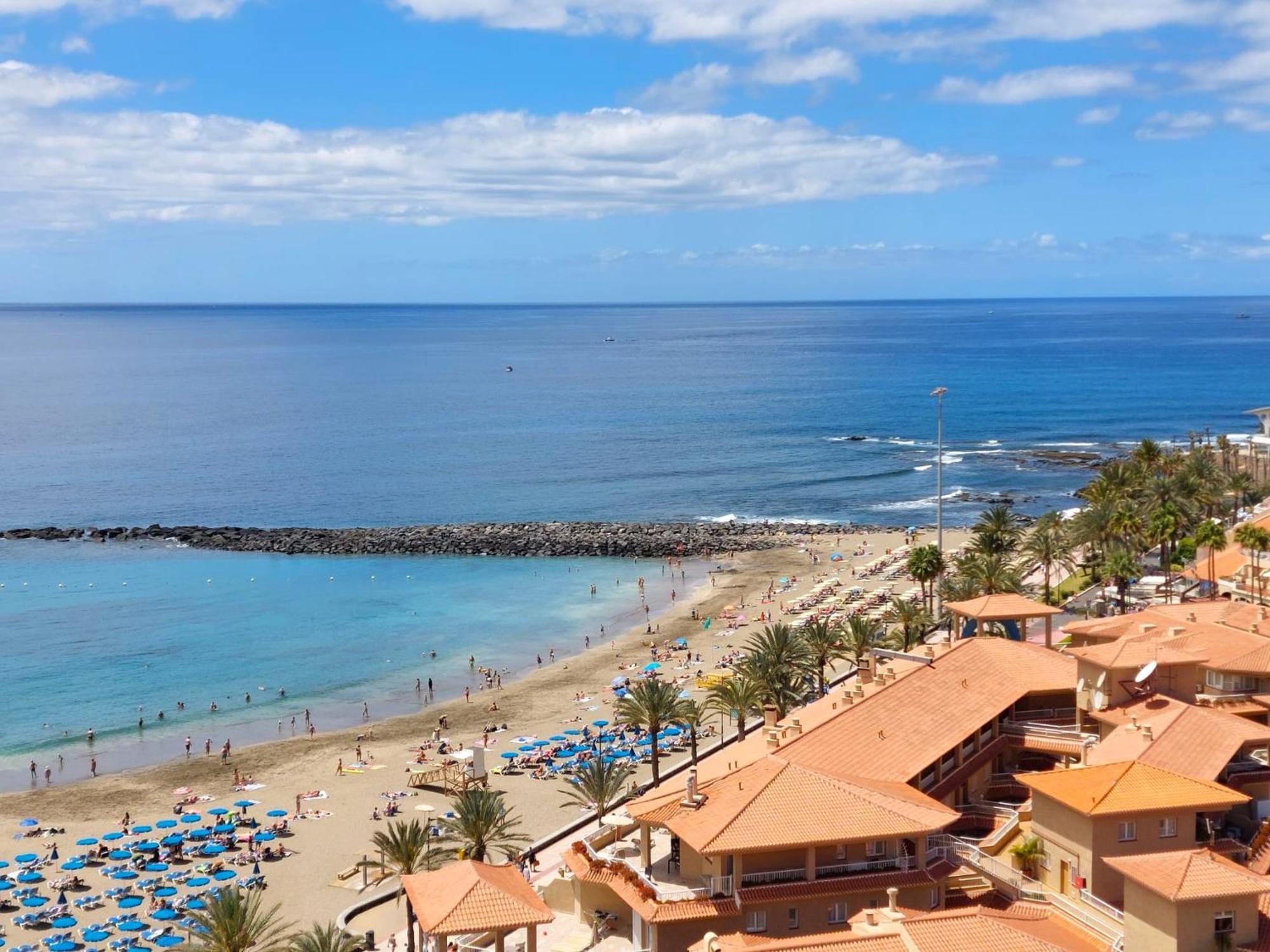 Frontal Ocean View Torres Del Sol Apartment Los Cristianos  Exterior foto