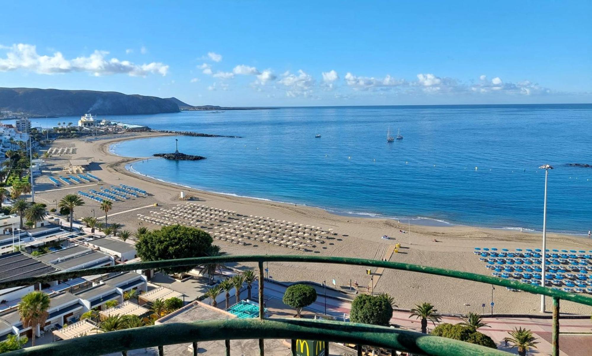 Frontal Ocean View Torres Del Sol Apartment Los Cristianos  Exterior foto